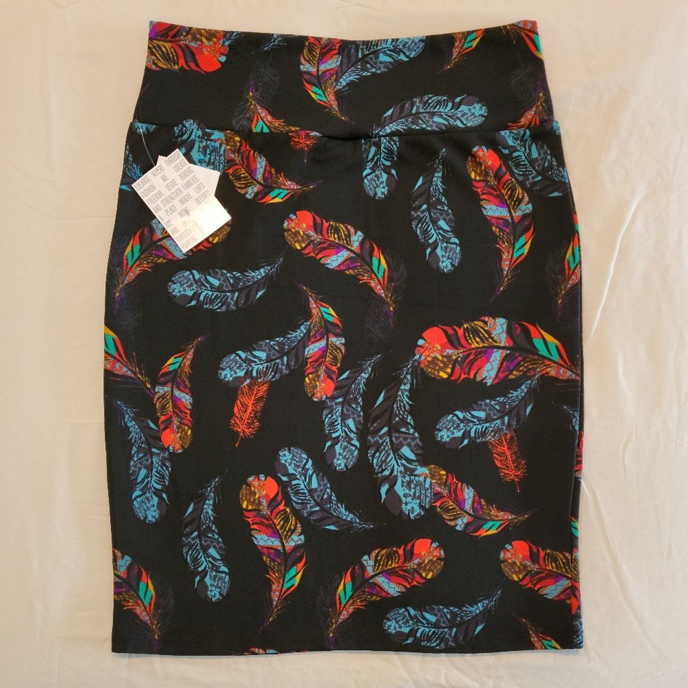 LuLaRoe Cassie pencil skirt- Large